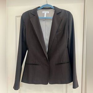 Roland Mouret Classic Mocha Brown Blazer
